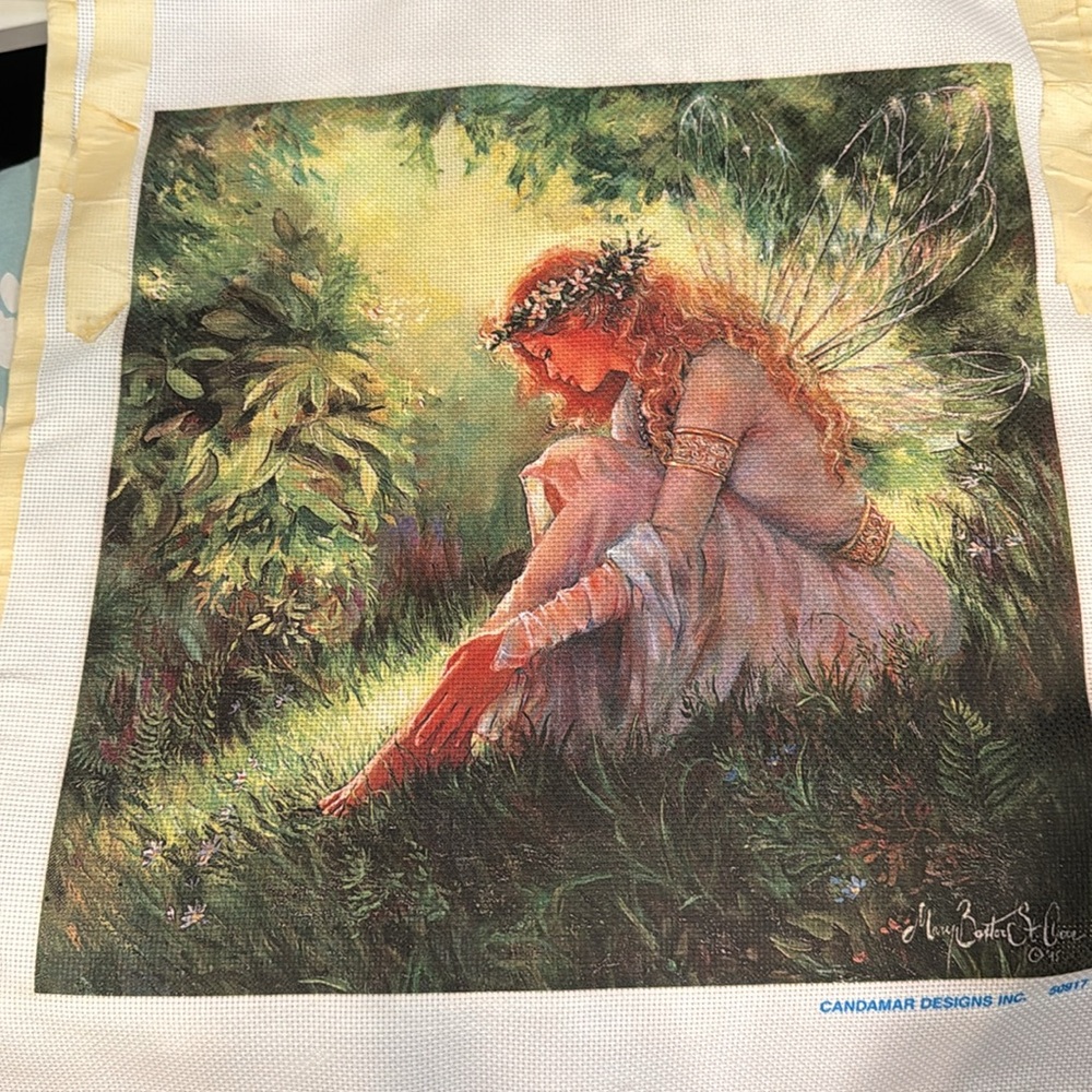 Candamar Designs Fairy Cross Stitch Tapestry